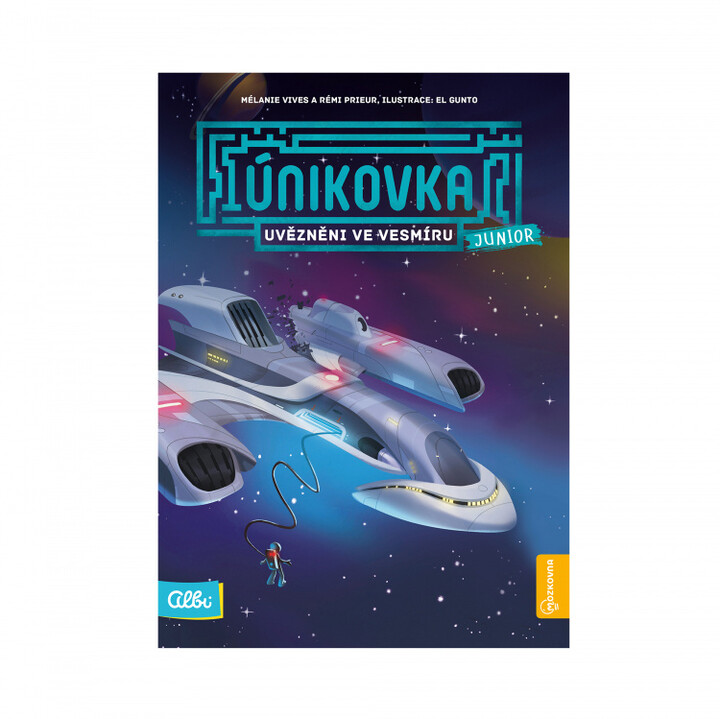Kniha Albi Únikovka - Uvězněni ve vesmíru_1881301455