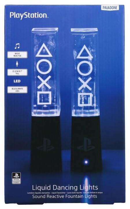 Lampička PlayStation - LED fontány, reagující na zvuk_1092509530