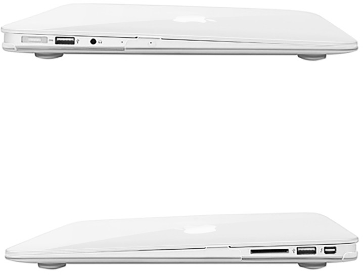 EPICO plastový kryt pro MacBook Air 13&quot; 2018 GLOSS (A1932), bílá_1665002003
