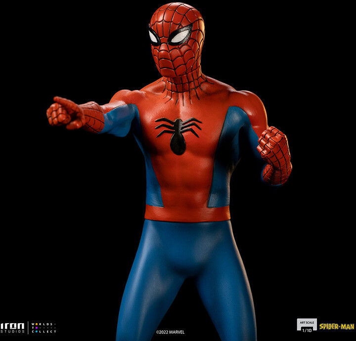 Figurka Iron Studios Spider-Man &#39;60s Animated Series - Art Scale 1/10_2047948881