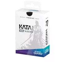 Ochranné obaly na karty Ultimate Guard - Katana Sleeves Standard Size, černá, 100 ks (66x91) 04260250073810