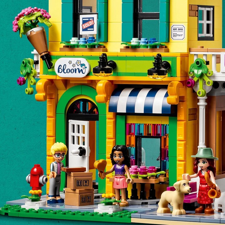 Extra výhodný balíček LEGO® Friends 41732 Květinářství a design studio, 41728 Bistro v centru_1508193699