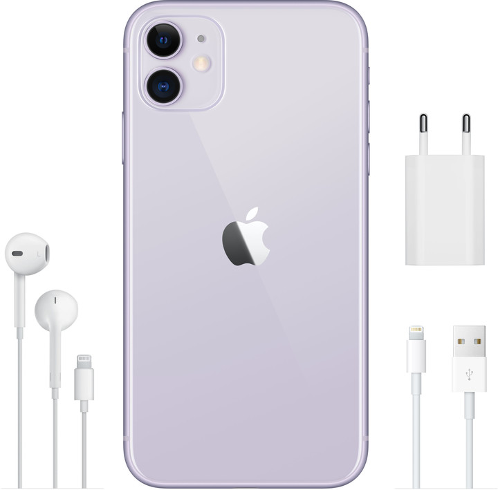 Apple iPhone 11, 256GB, Purple_1464337392