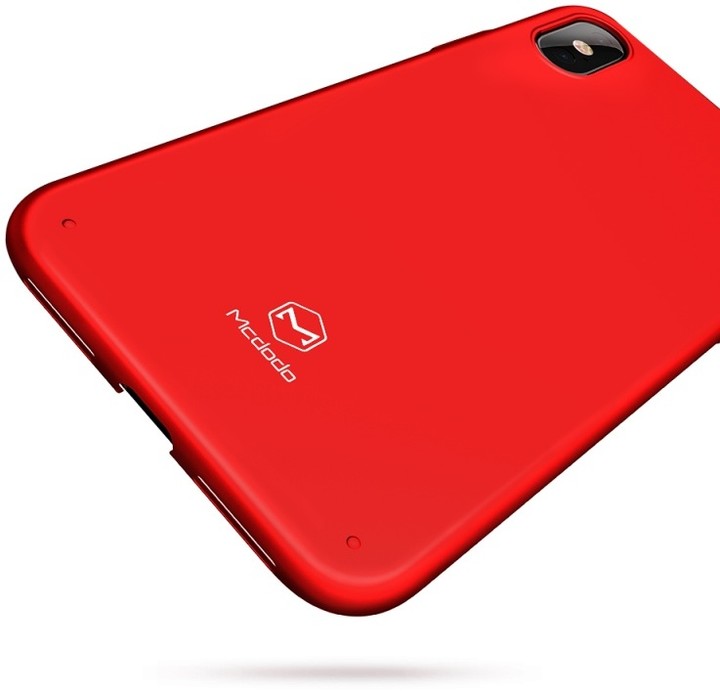 Mcdodo Super Vision zadní kryt pro Apple iPhone X/XS, červená_1002701130