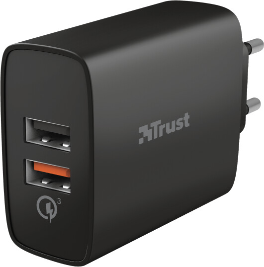 Trust nabíječka Qmax Ultra-Fast, Dual USB, QC3, 30W_1913016095