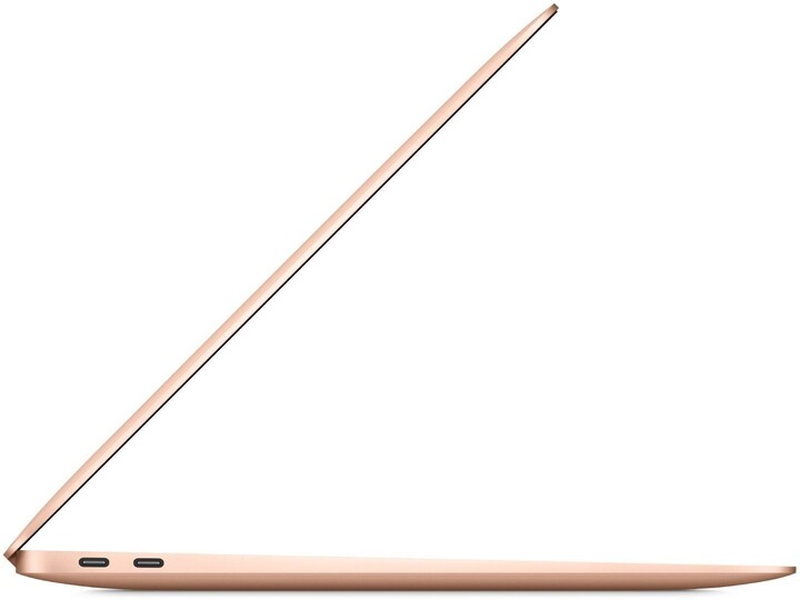 Apple MacBook Air 13, M1, 8GB, 256GB, 7-core GPU, zlatá (M1, 2020)_1811651135