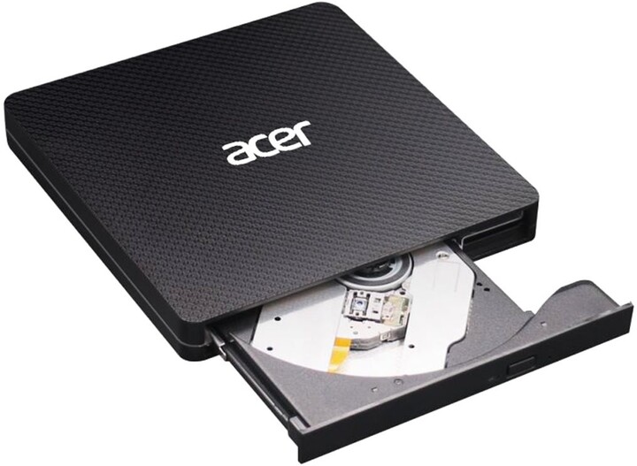Acer Portable DVD Writer, externí, USB, černá_1190453994