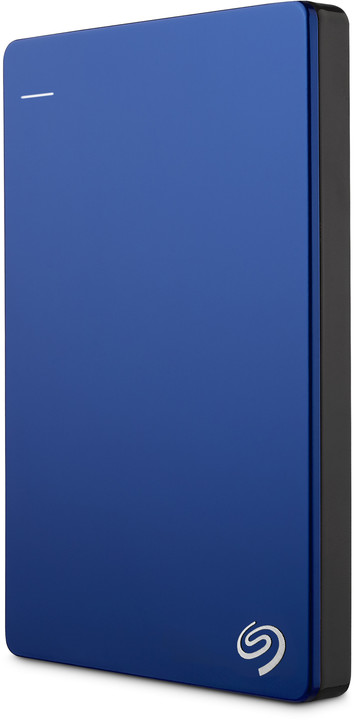 Seagate BackUp Plus Slim Portable 1TB, modrá_782636142