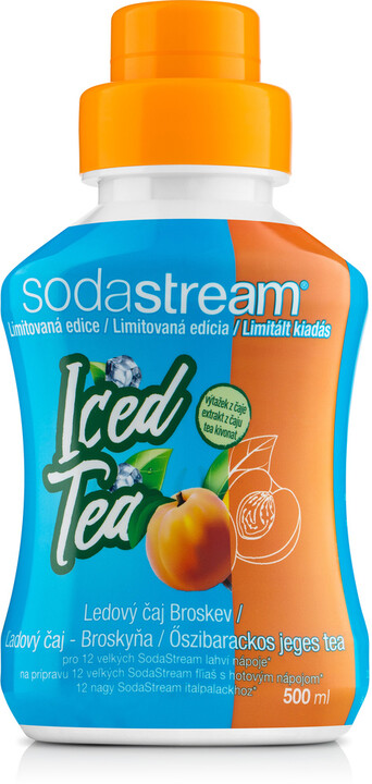 SodaStream Příchuť 500ml Ledový čaj Broskev SODA_731345091