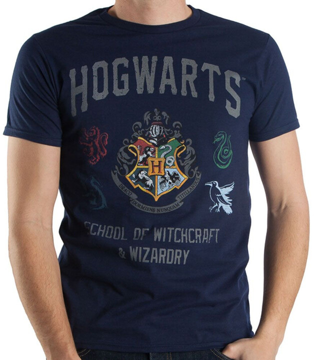 Tričko Harry Potter - Hogwarts (XL)