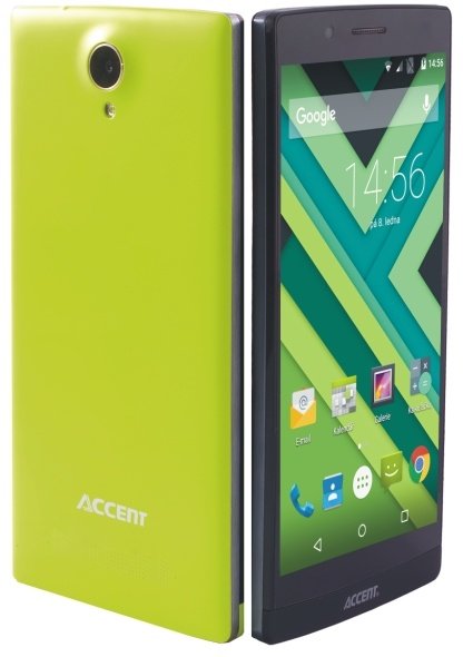 Accent Speed X1, Dual SIM, zelená/černá + pouzdro, kryt_1860411163