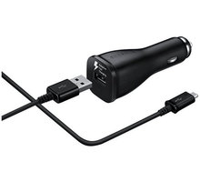Samsung rychlonabíječka USB-C do auta, 2A, Black_1712263515