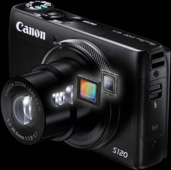 Canon PowerShot S120, černá_1927715090