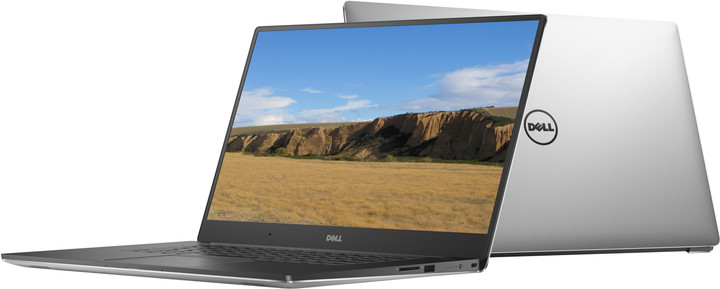 Dell XPS 15 (9550), stříbrná_1227576417