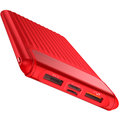 Baseus PowerBanka 10000mAh Thin QC3.0 M+T Dual Input Digital Display, červená_1975065607