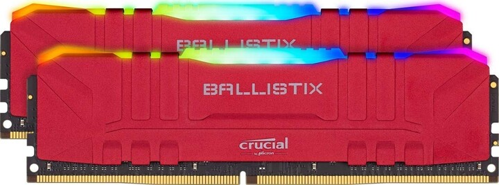 Crucial Ballistix RGB Red 16GB (2x8GB) DDR4 3600 CL16_132936989