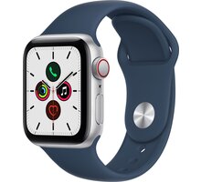 Apple Watch SE Cellular 40mm Silver, Abyss Blue Sport Band_765978377