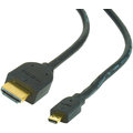 Gembird CABLEXPERT kabel HDMI-HDMI micro 1,8m, 1.3, M/M stíněný, zlacené kontakty, černá