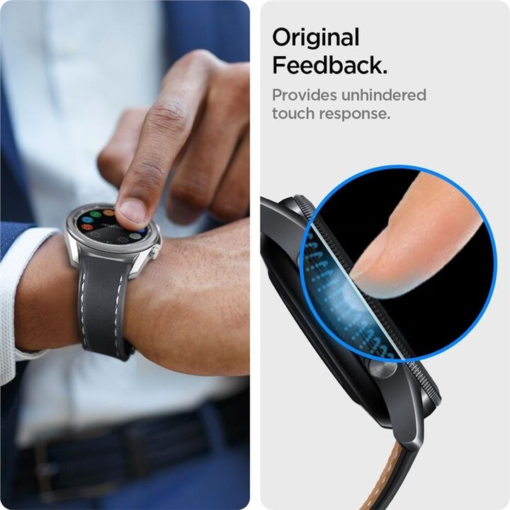 Spigen ochranné sklo Pro Flex EZ Fit pro Galaxy Watch 3, 45mm, 2ks_1904911915