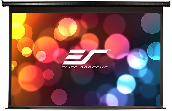 Elite Screens plátno elektrické motorové 110&quot; (279,4 cm)/ 16:9/ 137,2 x 243,8 cm/ Gain 1,1_974561616