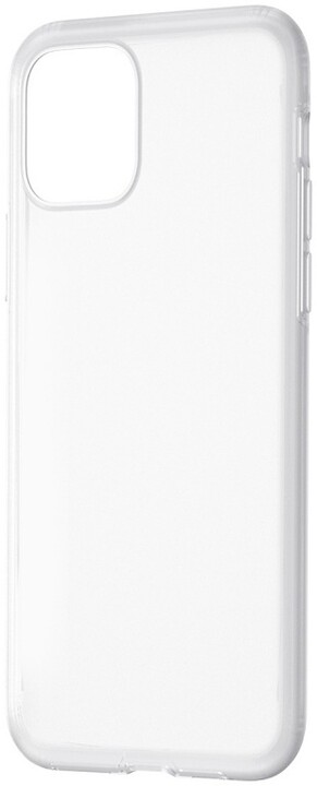 BASEUS Jelly Liquid Series silikonový ochranný kryt pro Apple iPhone 11, bílá_1142784394