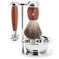 Dárková sada Mühle Vivo Plumwood Pure Badger, 4-dílná, na holení_1340085923