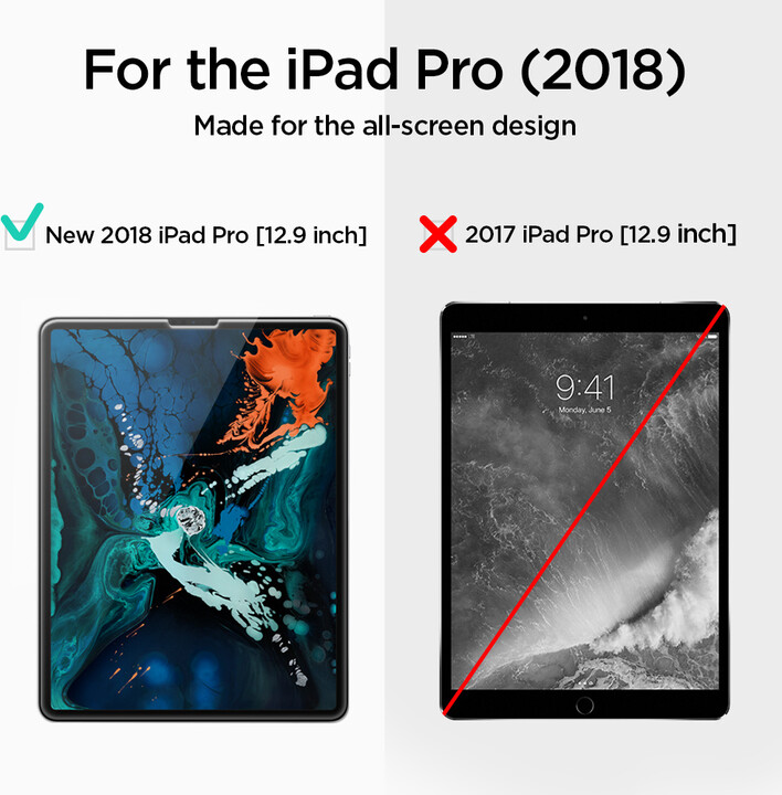 Spigen ochranné sklo Glas.tR Slim pro Apple iPad Pro 12.9&quot; 2021/2020/2018_2108579068