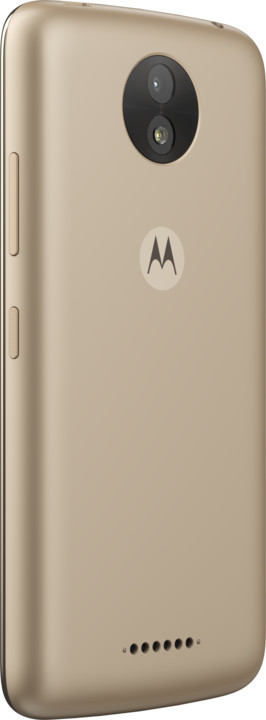 Motorola Moto C Plus - 16GB, Dual Sim, zlatá_434909311