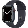 Apple Watch Series 7 Cellular, 41mm, Midnight, Midnight Sport Band_1429923018