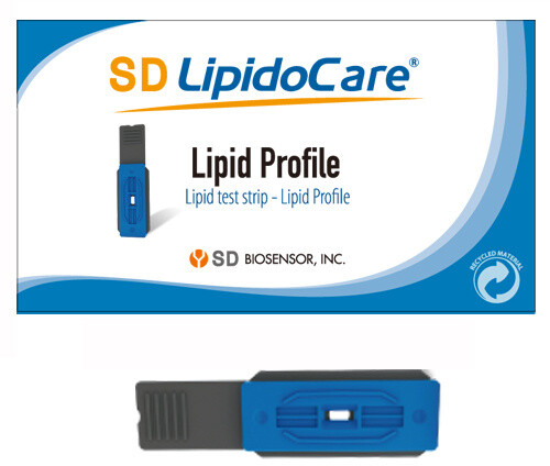 SD Biosensor - měřicí proužky Lipid Profile, 10ks v balení_635641550