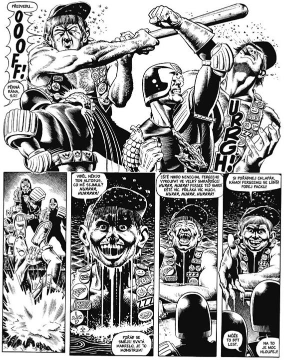 Komiks Soudce Dredd: Sebrané soudní spisy - Prokletá země, 1.díl_1862576366
