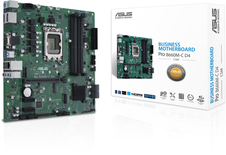 ASUS PRO B660M-C D4-CSM (DDR4) - Intel B660_1933774748