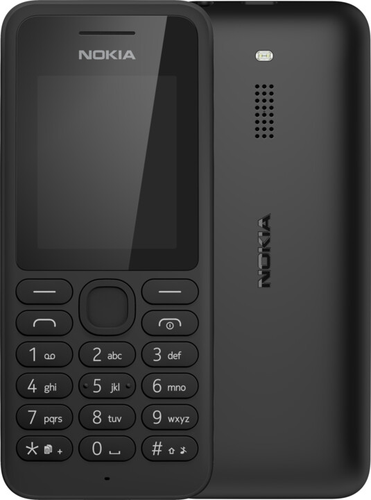 Nokia 130, Single Sim, černá_1545583891