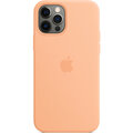 Apple silikonový kryt s MagSafe pro iPhone 12/12 Pro, světle oranžová_1321888654
