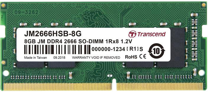 Transcend 8GB DDR4 2666 CL19 SO-DIMM_1573349681