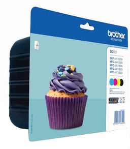 Brother LC-123VALBP - multipack- BK+CMY_533048382