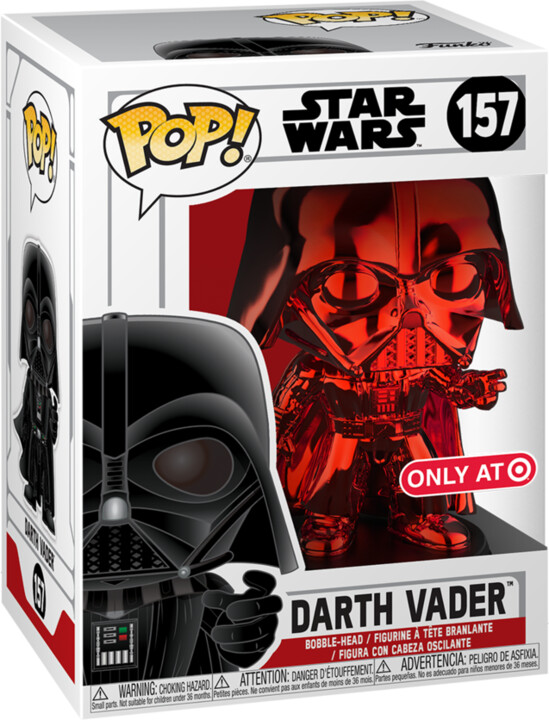 Figurka Funko POP! Star Wars - Red Chrome Darth Vader_234322164