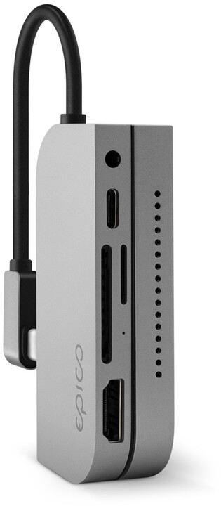EPICO hub USB-C PAD pro iPad Pro, stříbrná_354249698