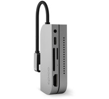 EPICO hub USB-C PAD pro iPad Pro, stříbrná Poukaz 200 Kč na nákup na Mall.cz