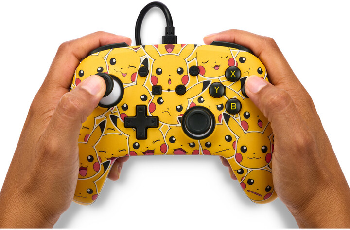 PowerA Enhanced Wired Controller, Pikachu Moods (SWITCH)_192569152