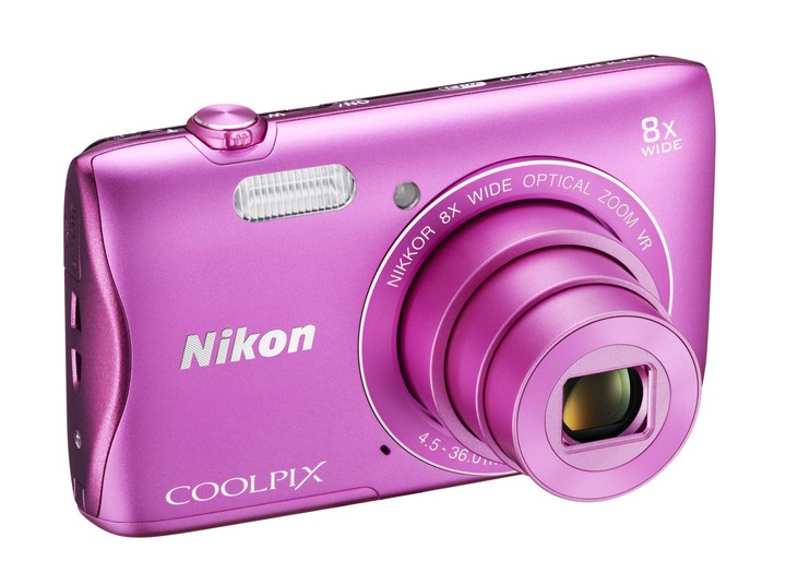 Nikon Coolpix S3700, růžová_1983666967