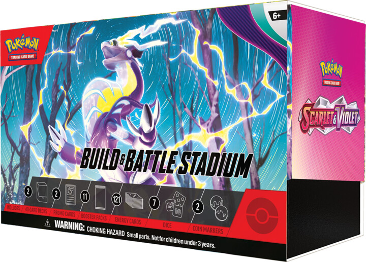 Karetní hra Pokémon TCG: Scarlet &amp; Violet Build &amp; Battle Stadium_180484978