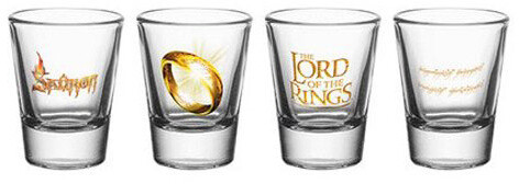 Sklenice panáky Lord of the Rings - set 4 kusů_376692172