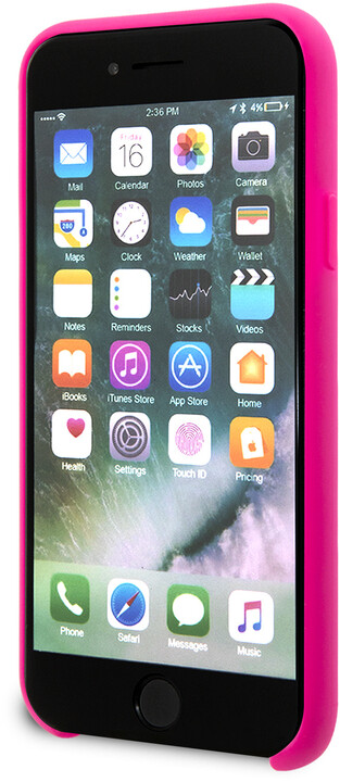 Karl Lagerfeld silikonový kryt Iconic pro iPhone 8/SE2, růžová_746661125