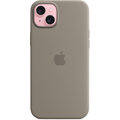 Apple Silikonový kryt s MagSafe pro iPhone 15 Plus, jílově šedá_991880932