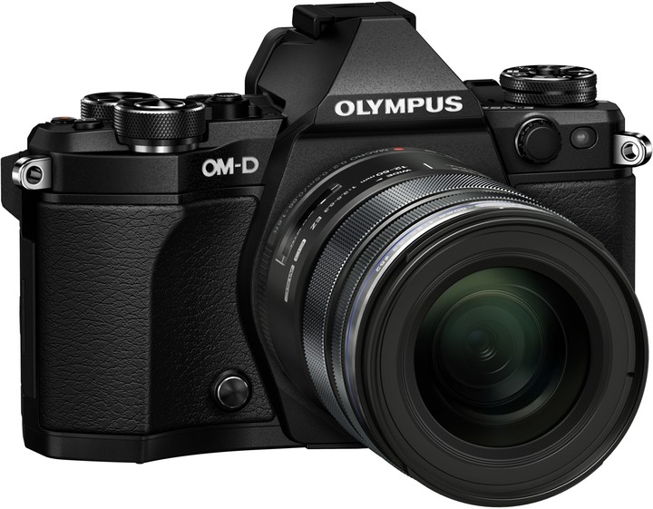 Olympus E-M5 Mark II + 12-50, černá/černá_620155345