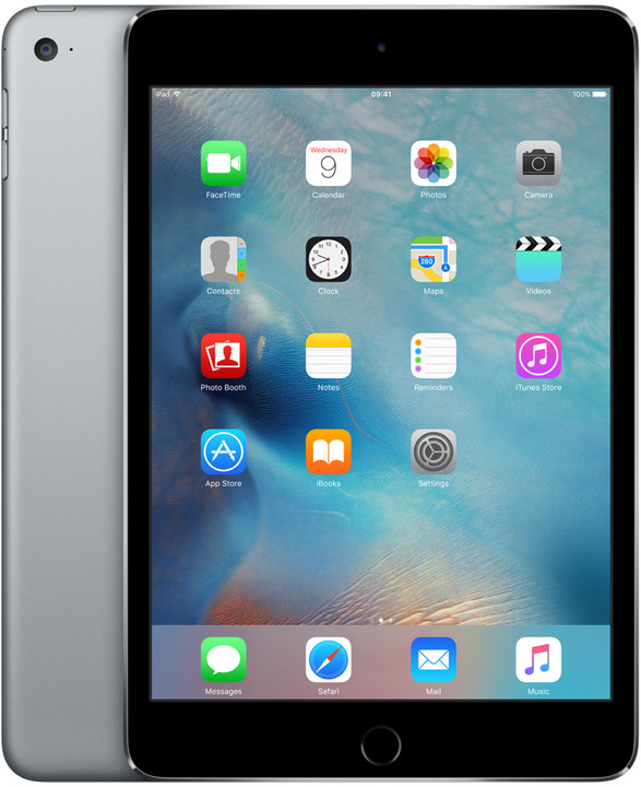 APPLE iPad Mini 4, 16GB, Wi-Fi, šedá_810098057