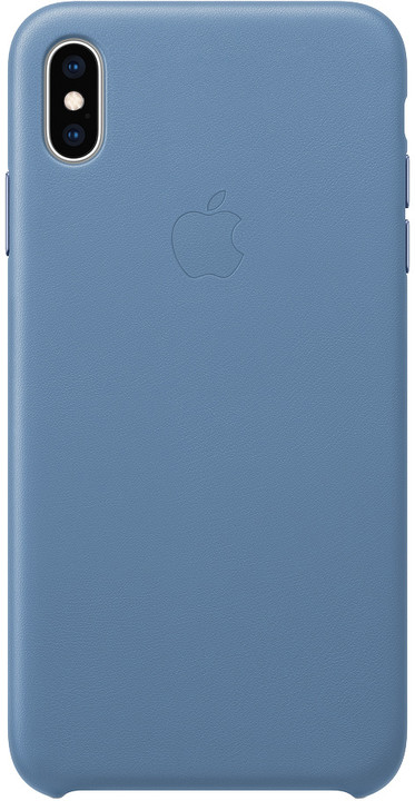 Apple kožený kryt na iPhone XS Max, cornflower_1645370513