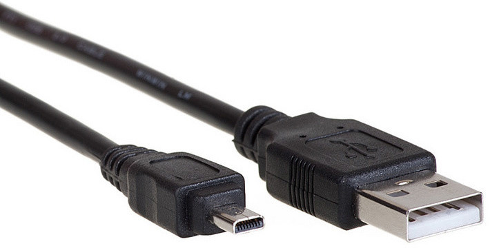 AQ KCE018, mini USB/USB 2.0 A, 1,8m_1789800424