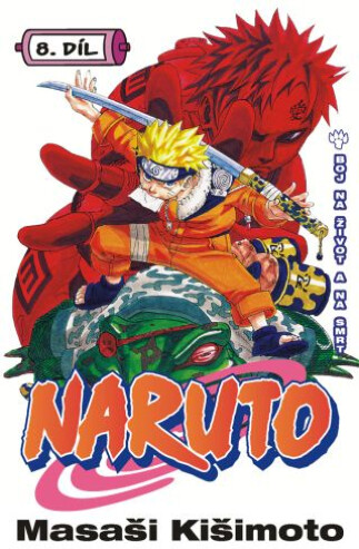 Komiks Naruto: Boj na život a na smrt, 8.díl, manga